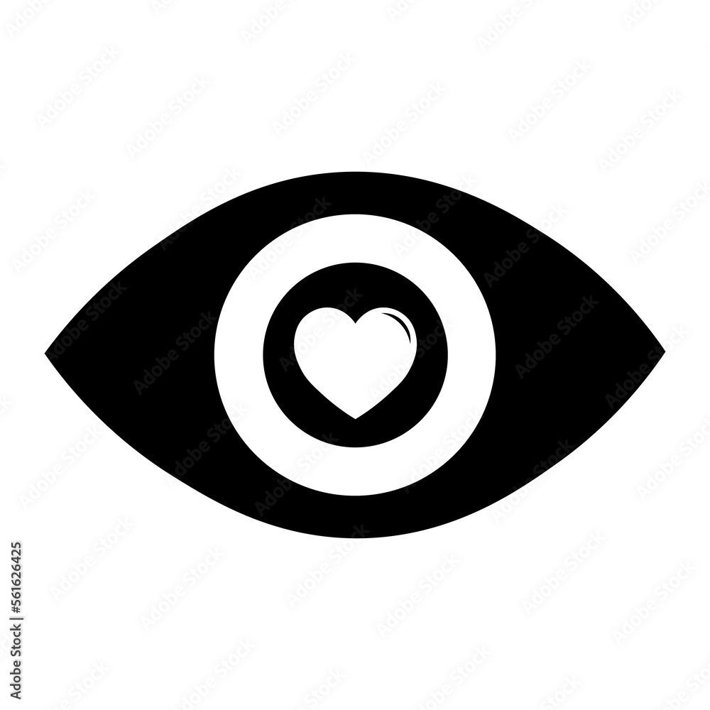 Simple illustration of heart icon for St. Valentines Day Simple illustration of heart icon for St. Valentines Day
