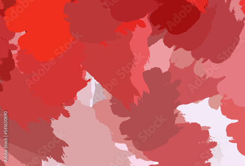 Light Red vector background with abstract shapes.