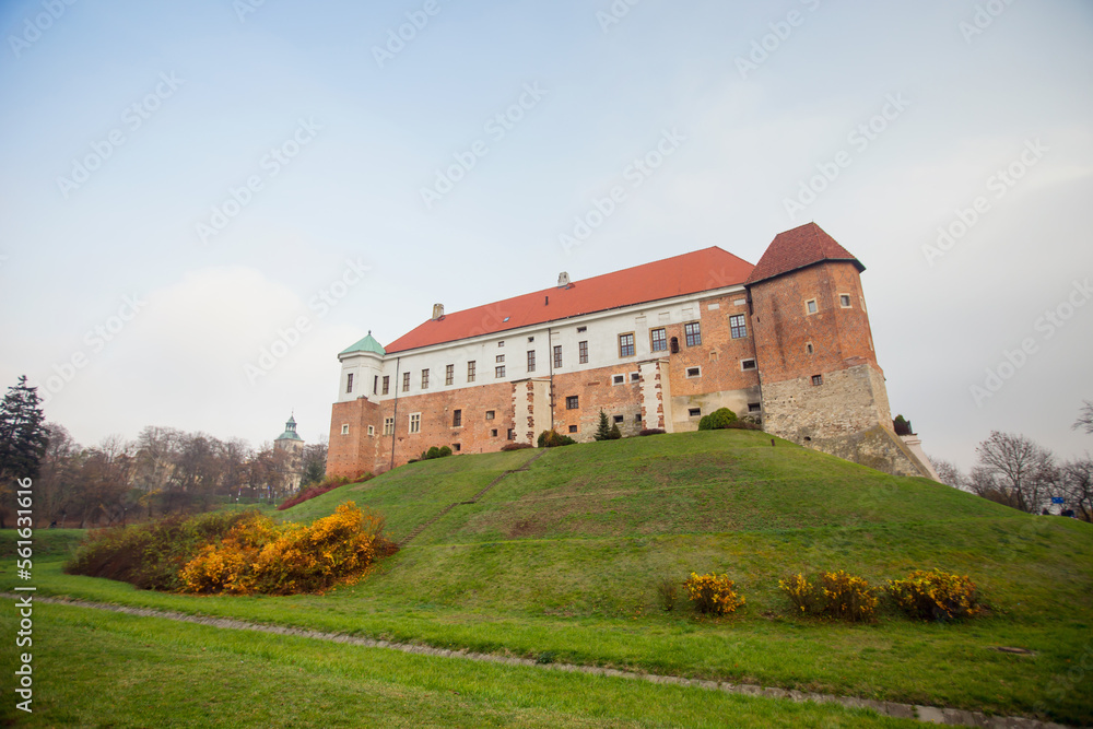 Royal castle in Sandomierz, Poland Royal castle in Sandomierz, Poland
