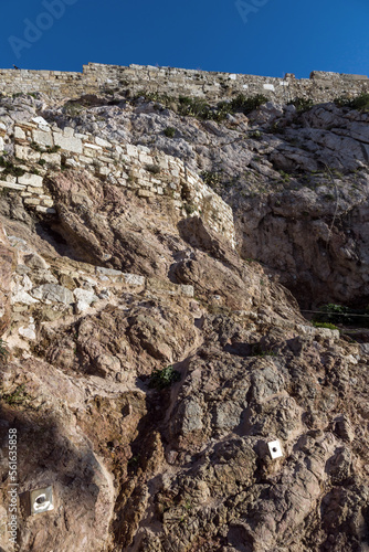 Panoramic view of Acropolis of Athens, Greece