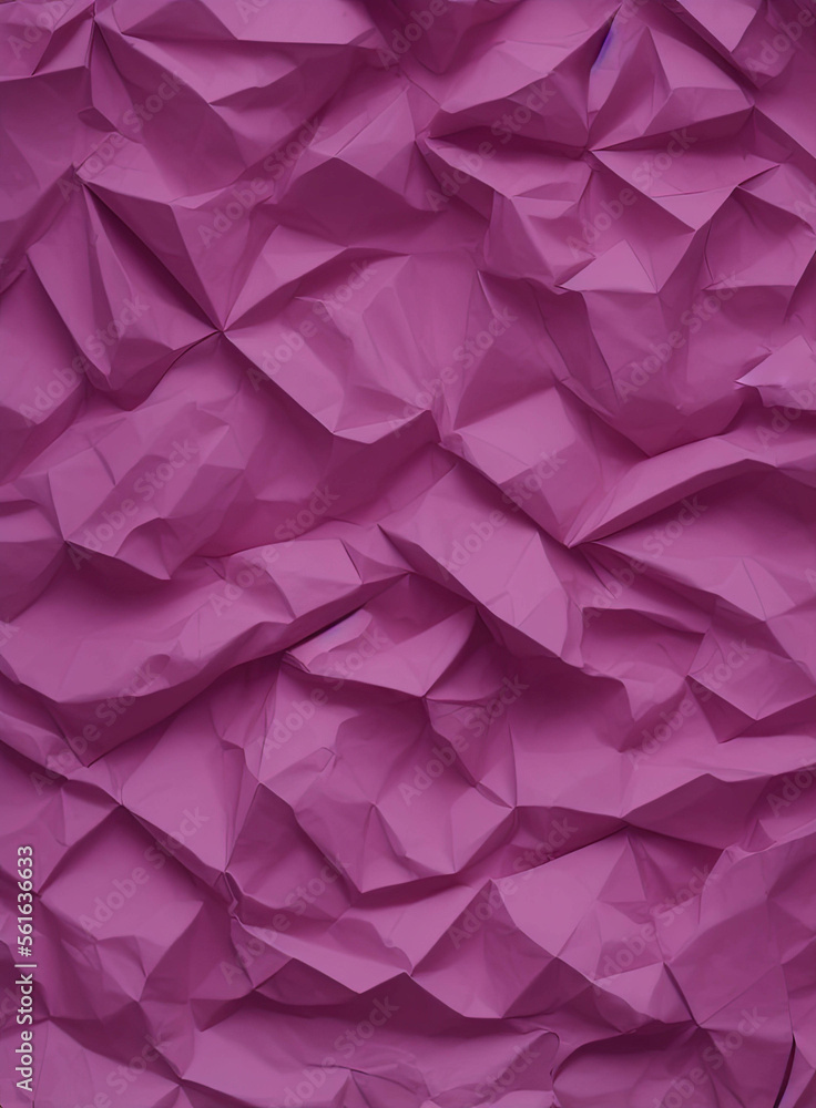 Naklejka premium Crumpled paper background. Crumpled paper. IA technology