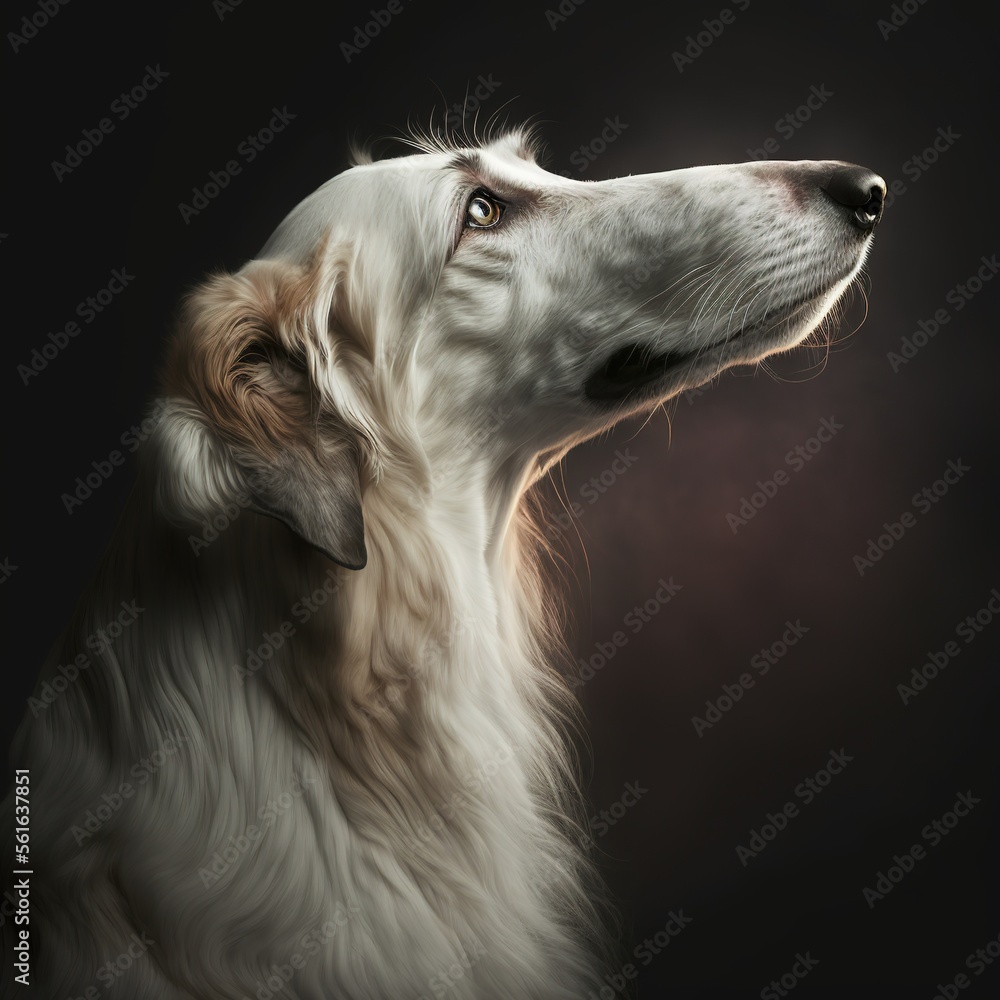 Borzoi dog portrait, long nose dog, let me do it for you meme, long dog nose, borzoi breed Borzoi dog portrait, long nose dog, let me do it for you meme, long dog nose, borzoi breed