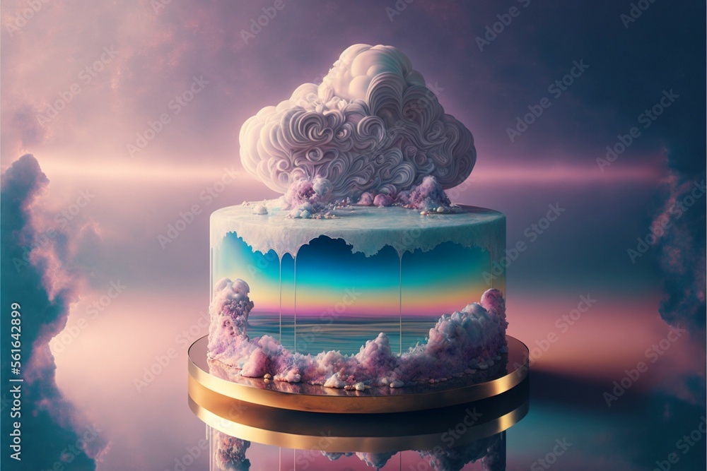 A Dreamy Other Worldly Cake A Dreamy Other Worldly Cake