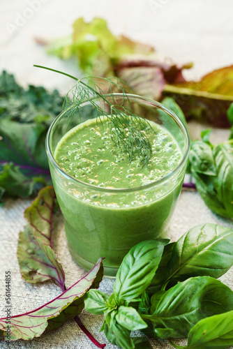green smoothie, healthy concept for magazines