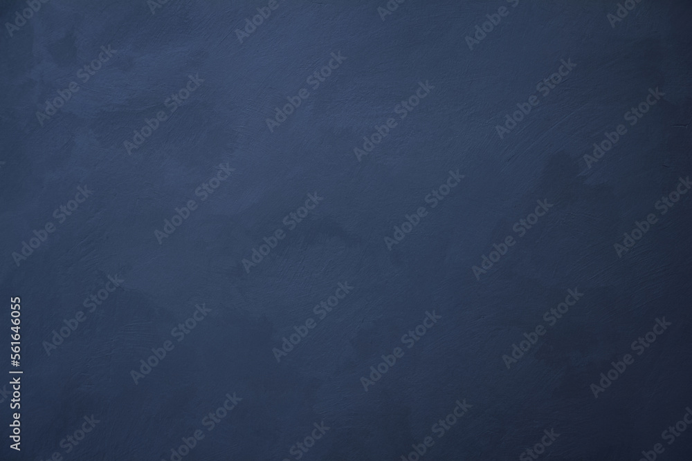 Fototapeta premium Dark Gray Blue Venetian decorative plaster Wall Background