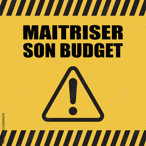 Logo maîtriser son budget.