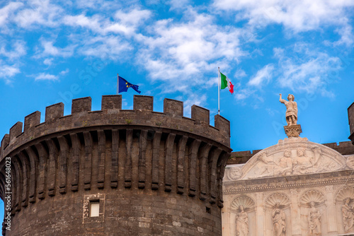 Castel Nuovo in Naples, Italy