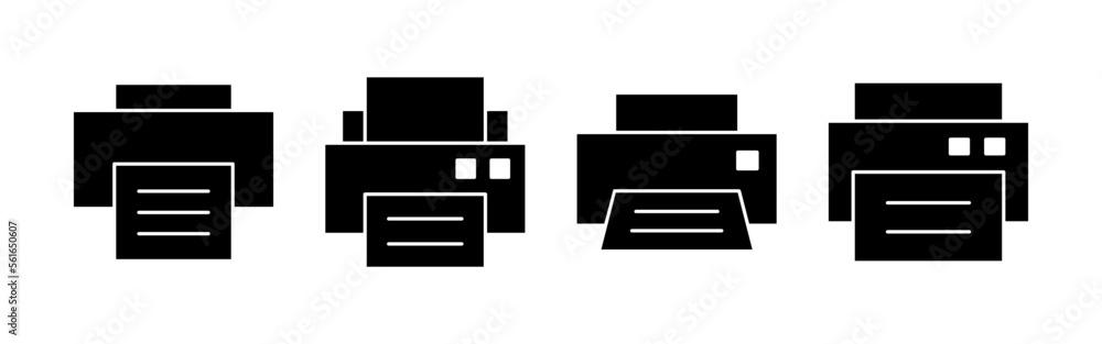 Print icon vector for web and mobile app. printer sign and symbol Print icon vector for web and mobile app. printer sign and symbol