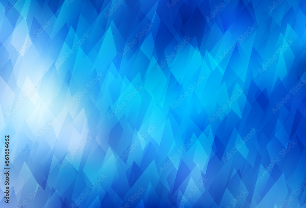 Light BLUE vector template with rhombus. Light BLUE vector template with rhombus.