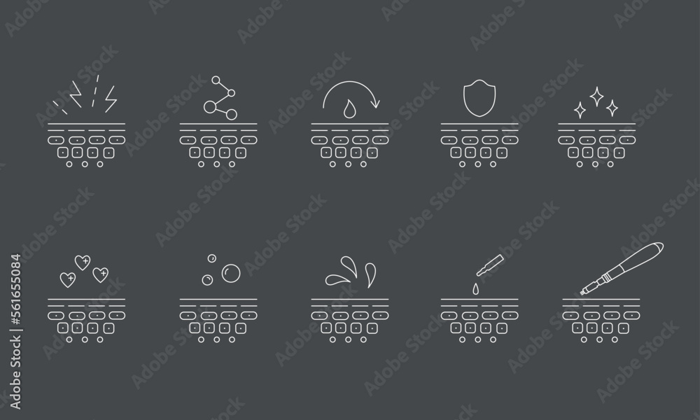 Derma roller, dermapen or mesopen line icon for face treatment. Vector stock illustration isolated on black chalkboard background. Editable stroke. Derma roller, dermapen or mesopen line icon for face treatment. Vector stock illustration isolated on black chalkboard background. Editable stroke.