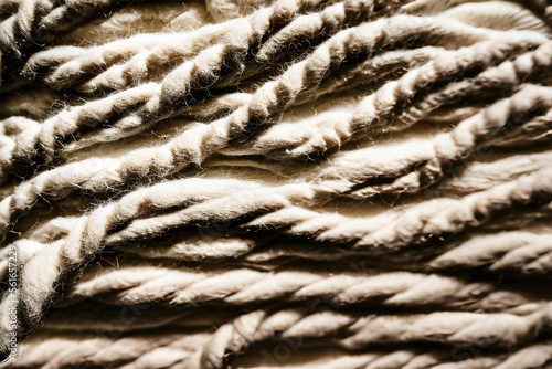 close up of a rope