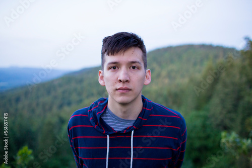 Thurston Hills Natural Area Hiking Lifestyle Portrait photo