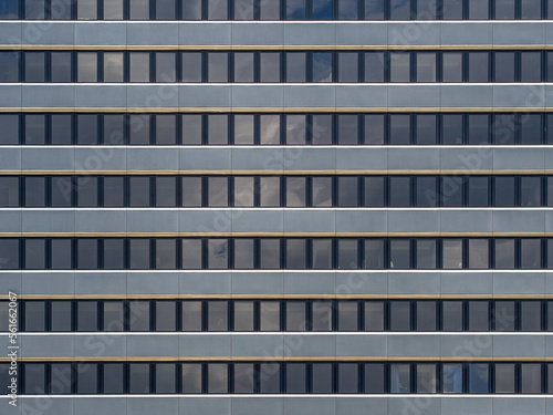 Only windows isolated on a modern skyscraper facade.