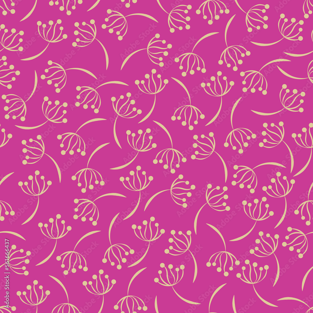 Leaves and branches repeat pattern. Floral pattern design. Botanical tile. Good for prints, wrappings, textiles and fabrics. Leaves and branches repeat pattern. Floral pattern design. Botanical tile. Good for prints, wrappings, textiles and fabrics.