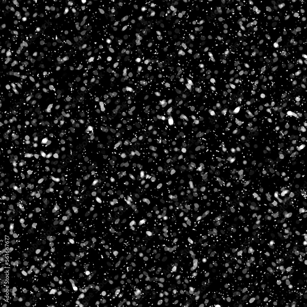 Snowfall overlay isolated in black background abstract. Royalty high-quality free stock photo of snow falls at night, Blizzard, snowflakes on black background. Falling down real snowflakes heavy snow