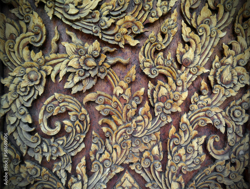 Thai style carving