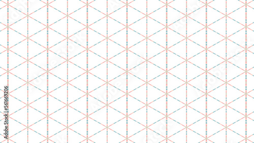 幾何学的なおしゃれパターン背景のベクター壁紙イラスト素材13