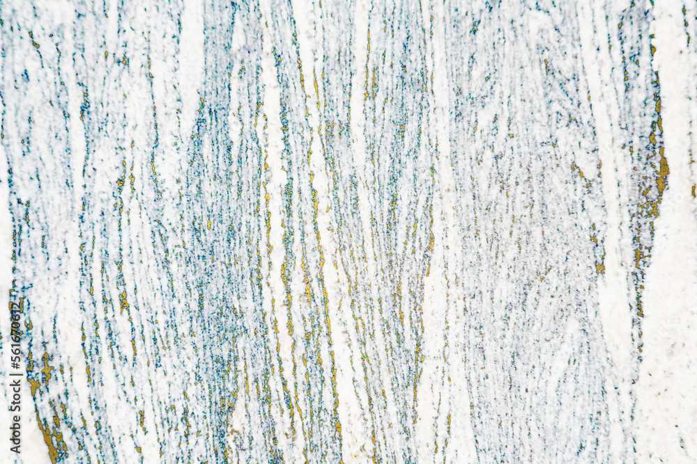 Obraz premium Gold border mineral and white blue ocean granite marble luxury interior