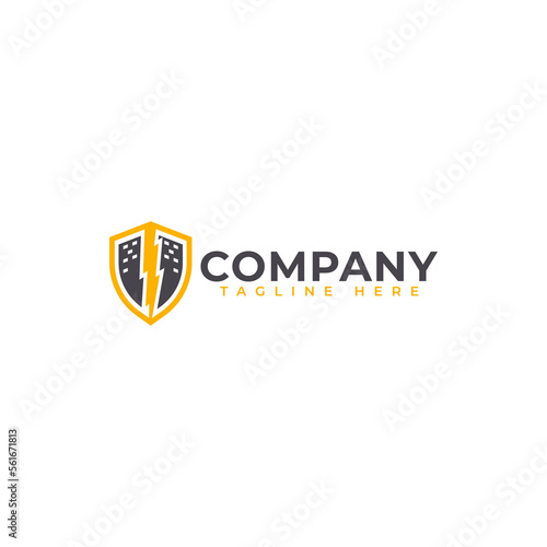 A logo design for lightning rod installation company Free Download A logo design for lightning rod installation company - GFXLoad