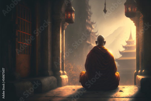 buddha in the temple
