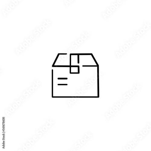 Package Line Style Icon Design 