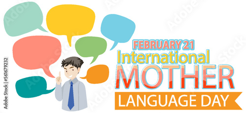 International mother language day banner