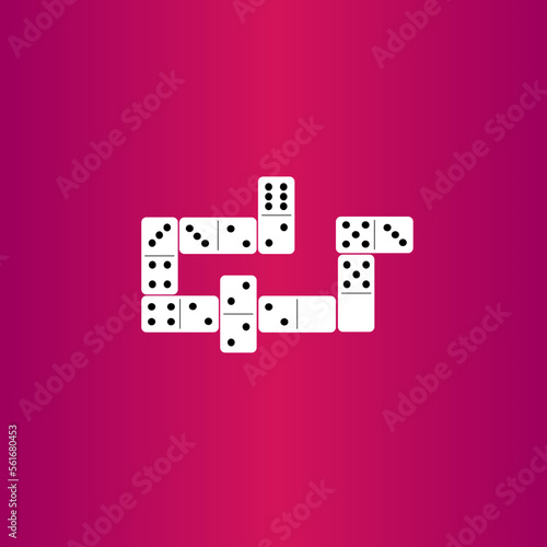 domino flat icon