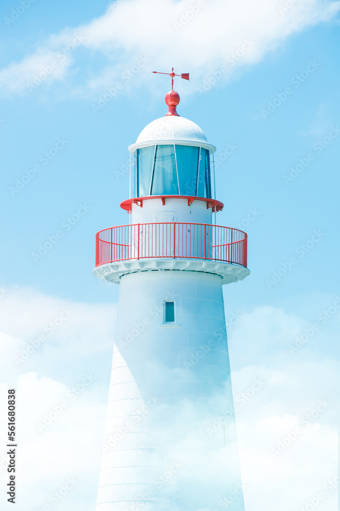 lighthouse in the sky