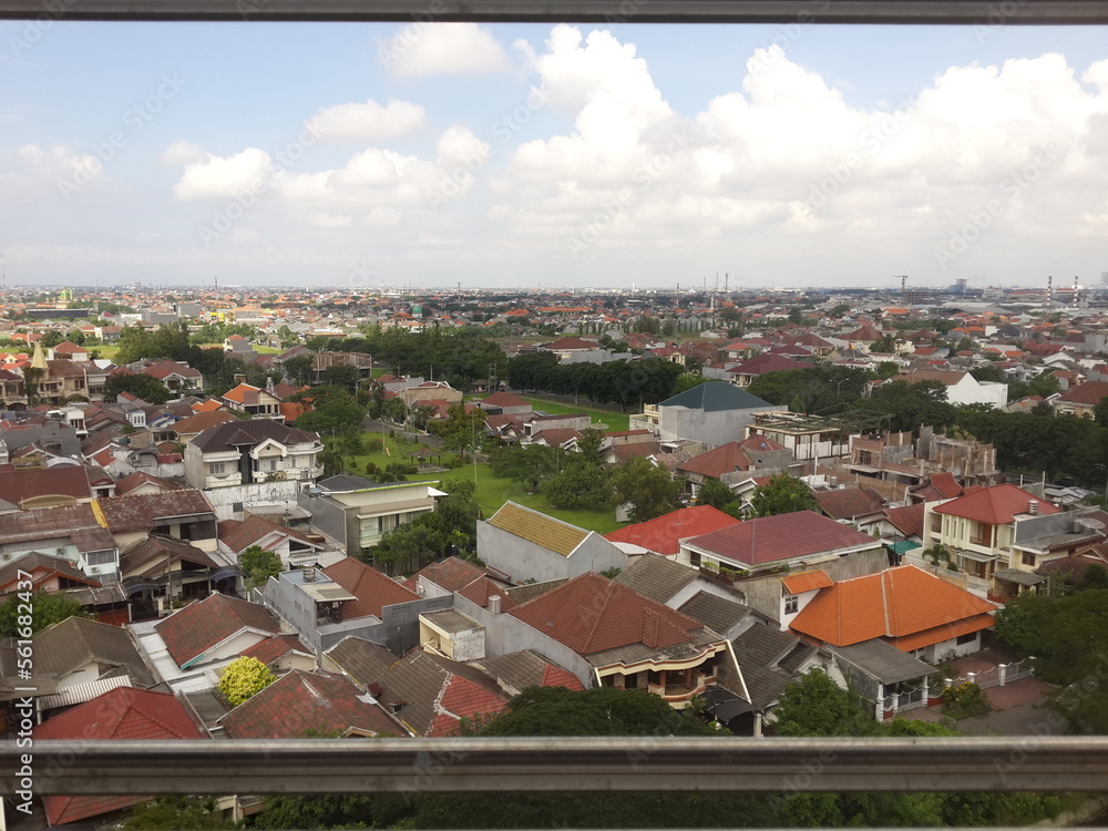 Obraz premium City View in Developing Country