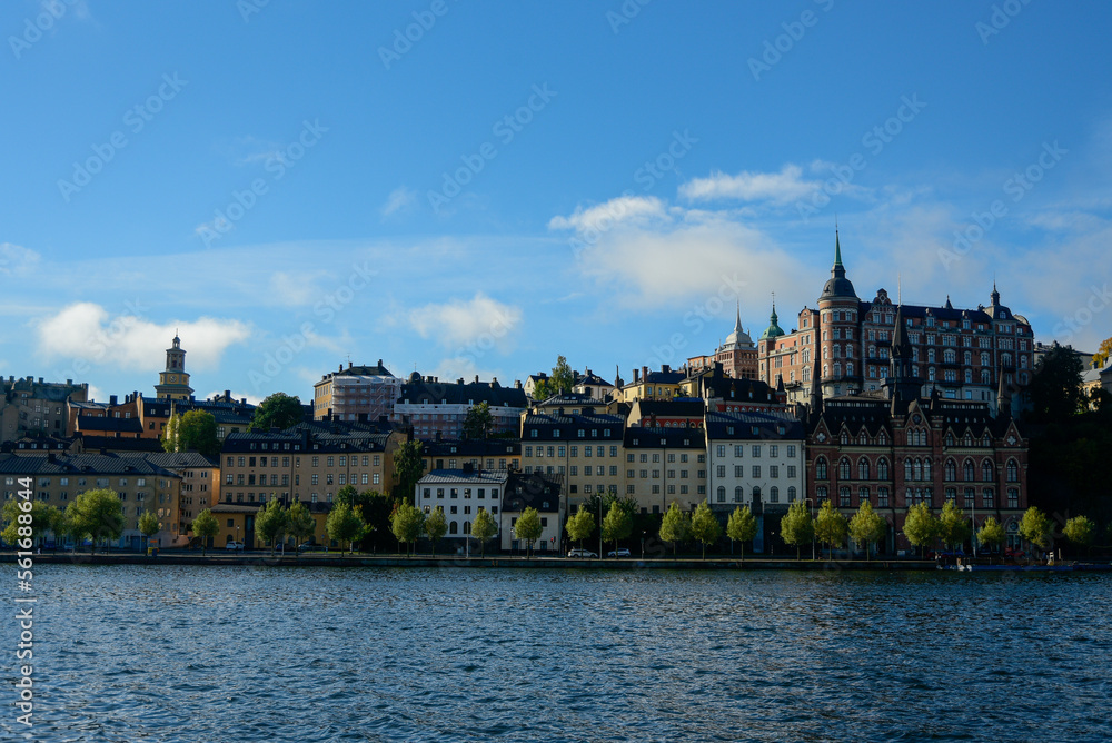 スウェーデンの首都ストックホルムの美しい風景