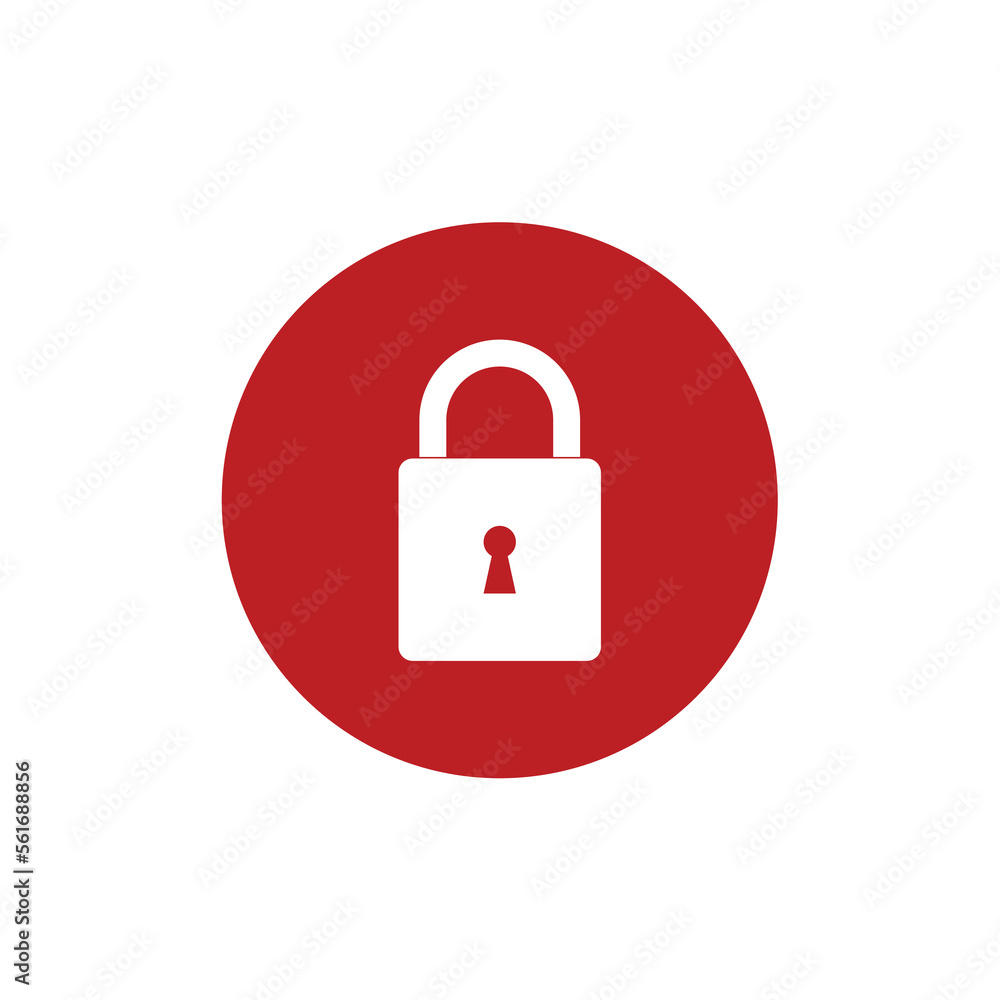 padlock - security icon vector illustration padlock - security icon vector illustration