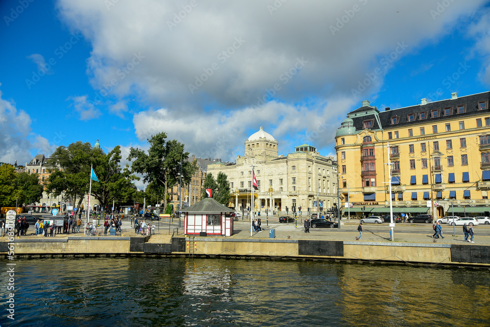 Fototapeta premium スウェーデンの首都ストックホルムの美しい風景