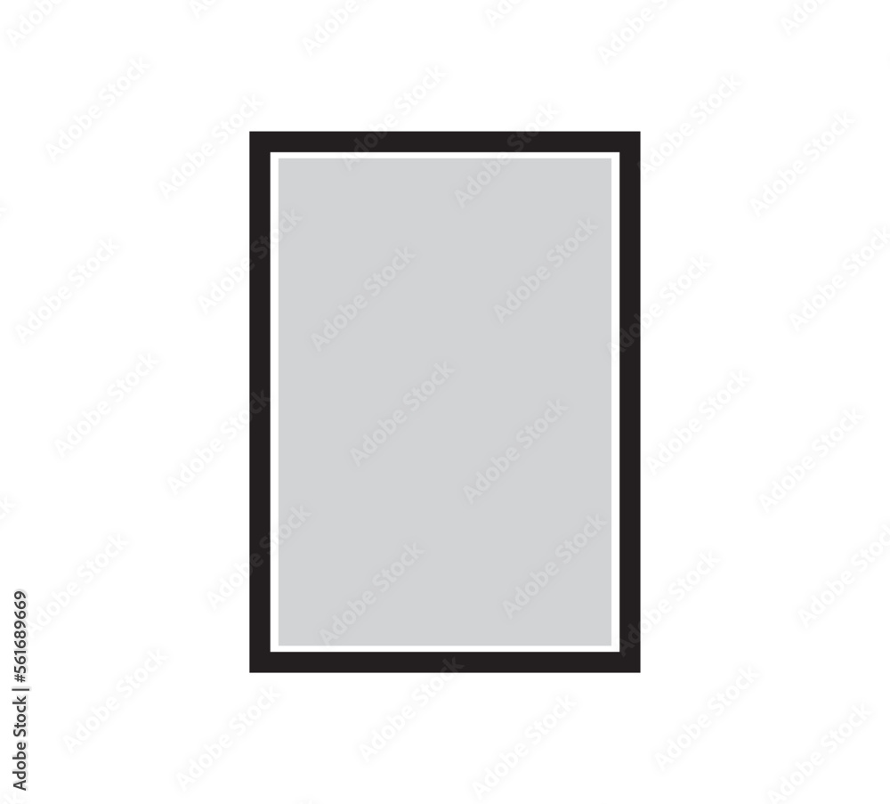 Black square frame mockup. Photo frame mockup design. Black square frame mockup. Photo frame mockup design.