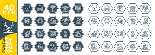 SMART FARM ICON SET DESIGN