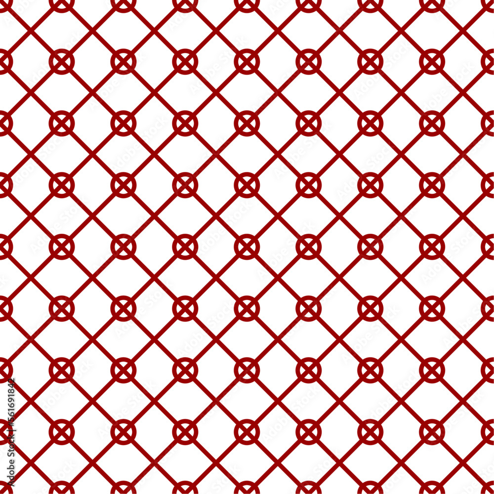 Fototapeta premium Vector seamless pattern with a Chinese pattern
