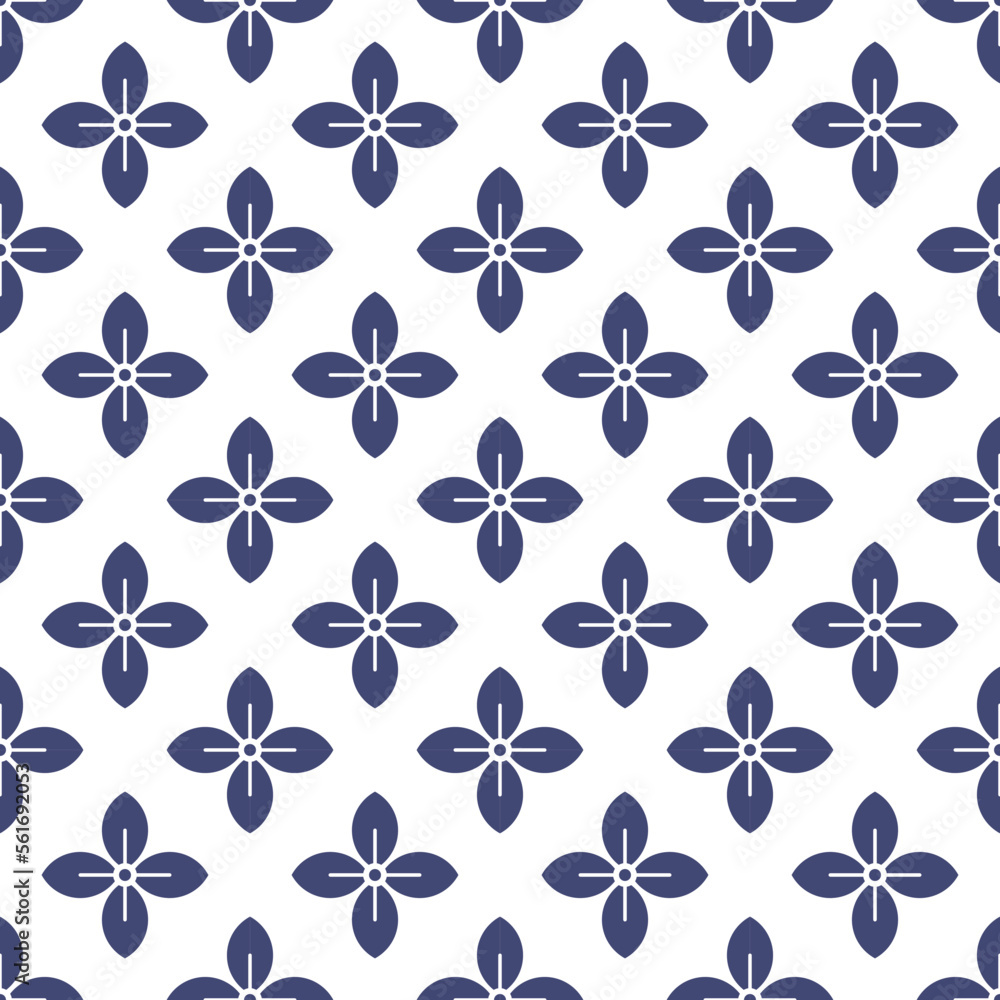 Vector seamless pattern with Japanese pattern Vector seamless pattern with Japanese pattern