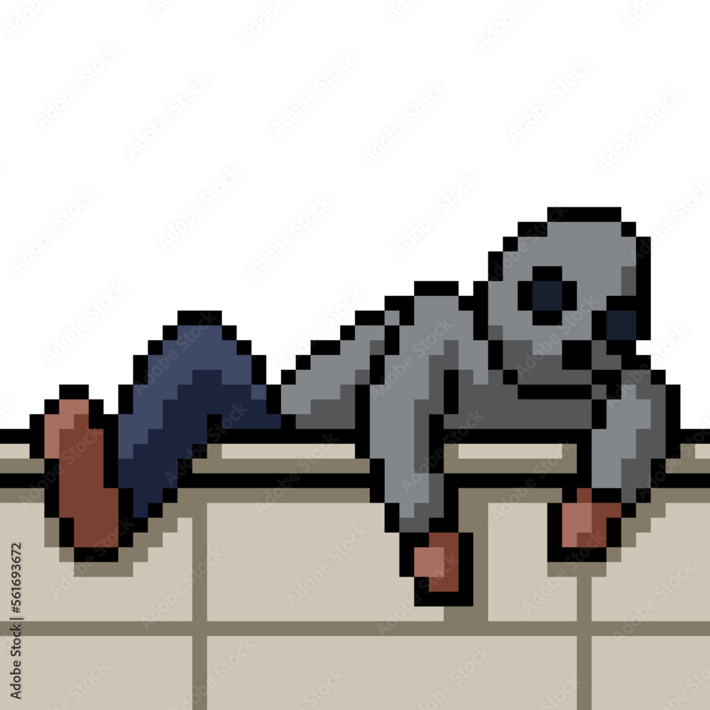 pixel art thief burglar steal pixel art thief burglar steal