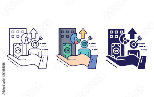 Portfolio Earning icon