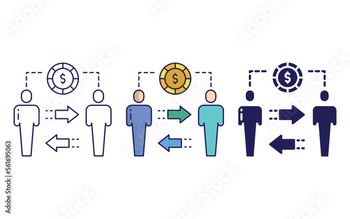 Peer to Peer Lending icon