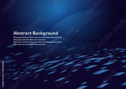 青のデジタル背景