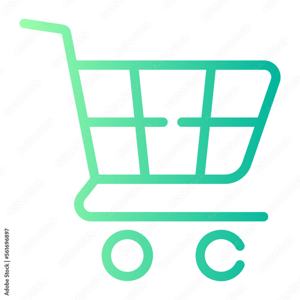 shopping gradient icon shopping gradient icon