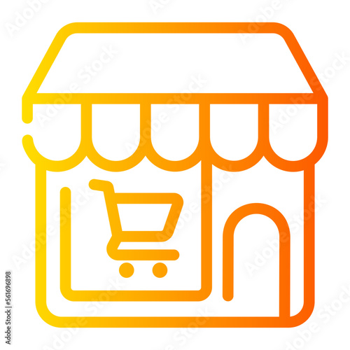 store gradient icon