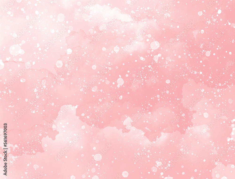 Abstract pastal pink color with white dot background, peach color cloud pattern background, greeting card background idea Abstract pastal pink color with white dot background, peach color cloud pattern background, greeting card background idea