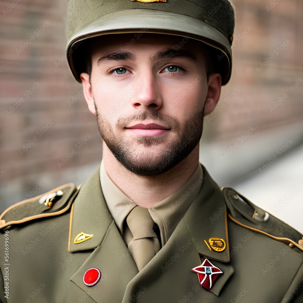 photo of world war 2 soldier, Generative AI photo of world war 2 soldier, Generative AI