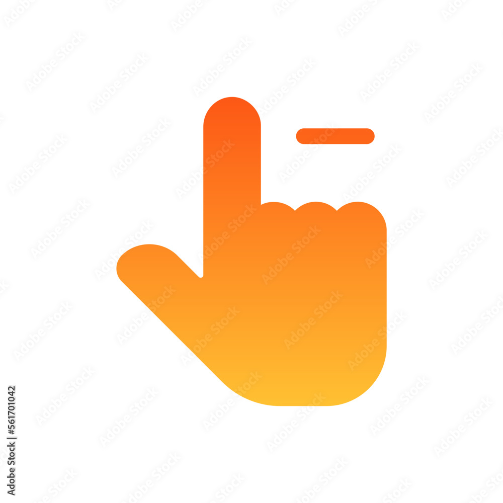 delete flat gradient icon delete flat gradient icon