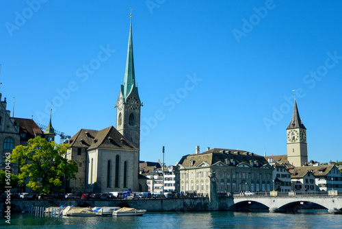 スイスチューリッヒの美しい風景