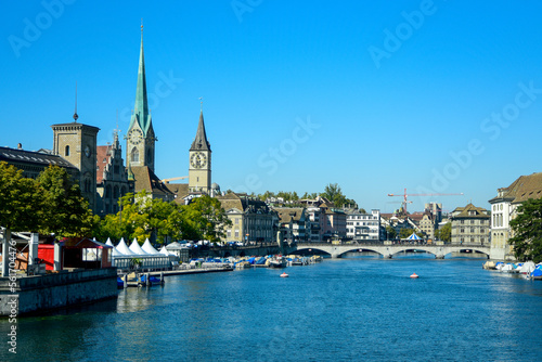 スイスチューリッヒの美しい風景