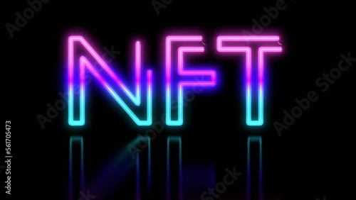 Neon Sign Animation  -NFT