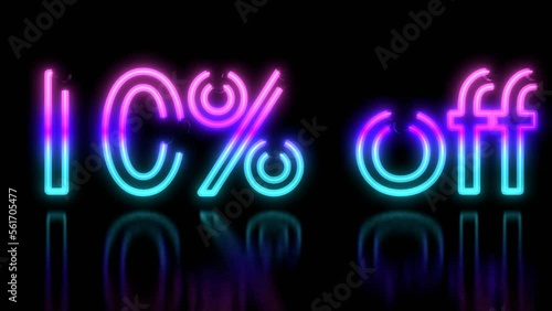 Neon Sign Animation  -10% off