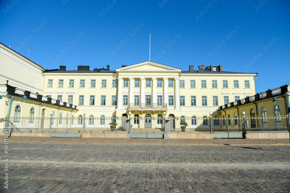 Fototapeta premium フィンランドの首都ヘルシンキの美しい風景
